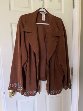 Venezia Brown Vintage Suede Jacket